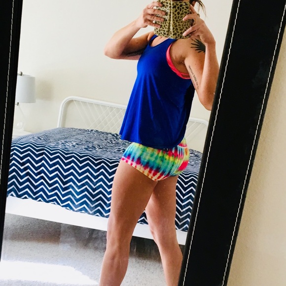 Open Back Ruffle Tank Sz S - Picture 4 of 5